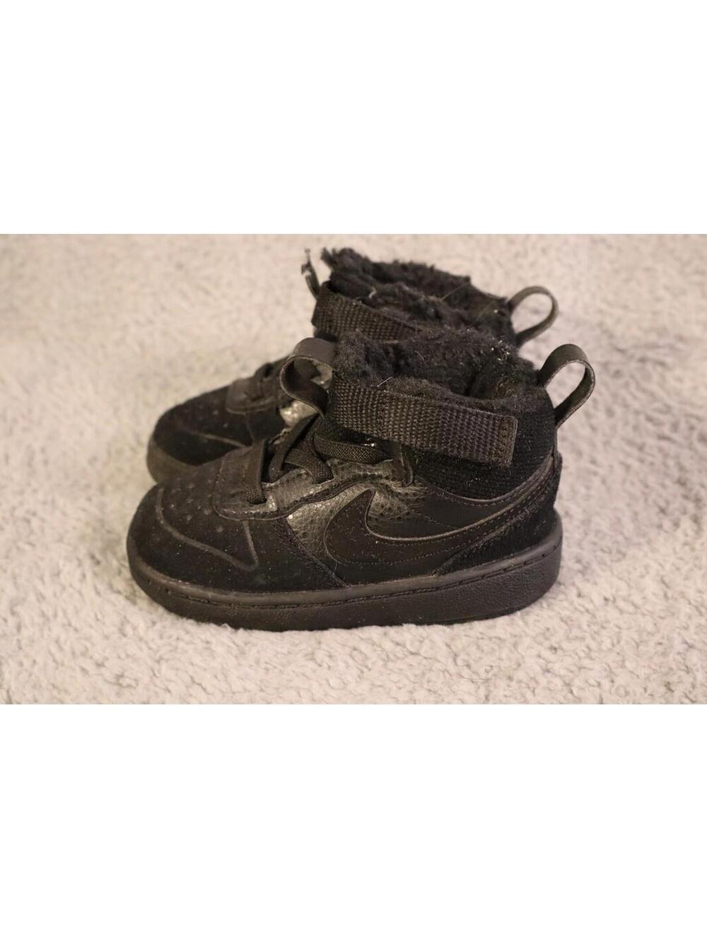 Nike Court Borough Mid 2 Boot TD Toddler sz 6 CQ4027 001